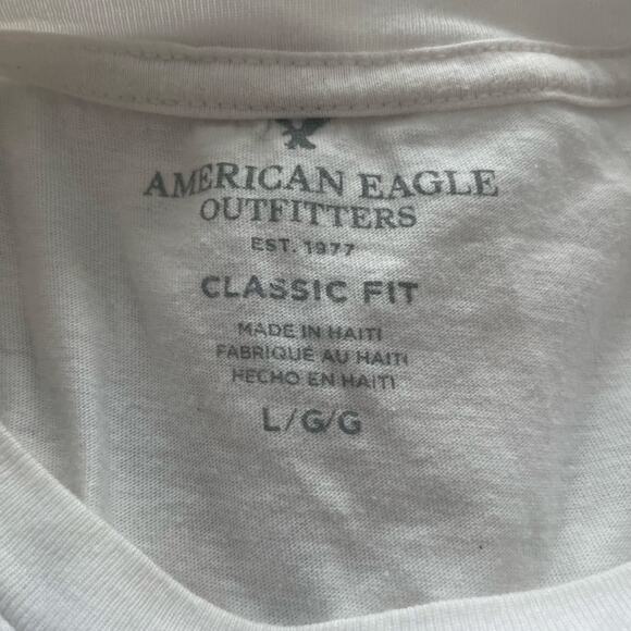 American Eagle Outfitters Ugly Christmas Sweater Vest T-Shirt Mens Sz L - Picture 3 of 9